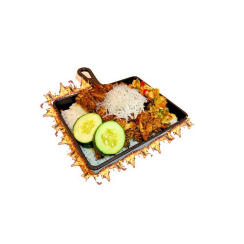 Nasi Jamur Brongot Keju Single
