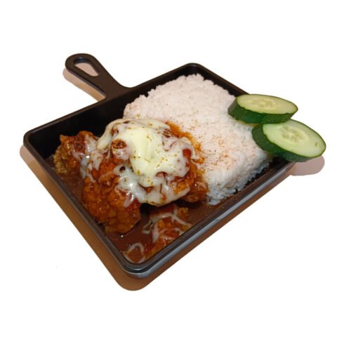 Nasi Ayam Krispi Lava Moza Single