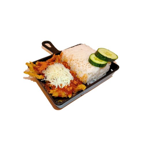 Nasi Jamur Krispi Lava Keju Single