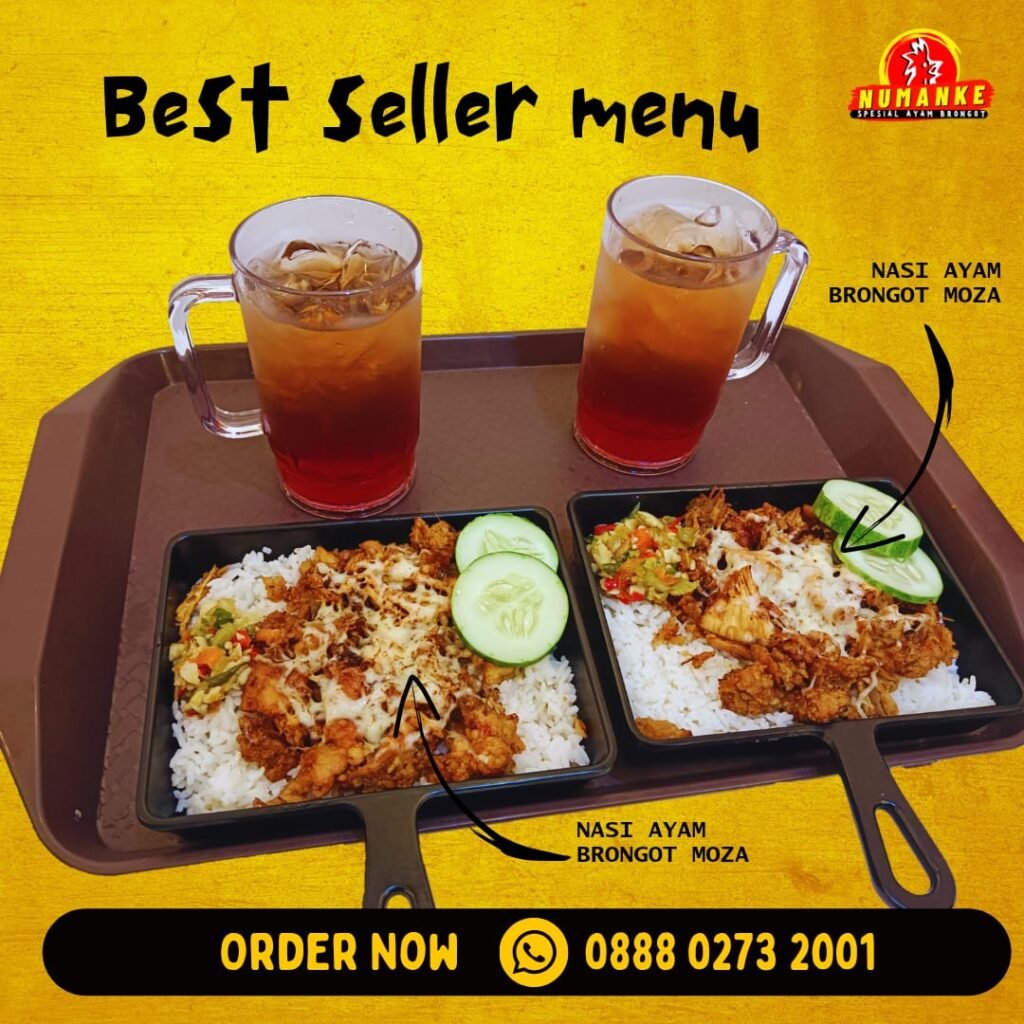 Nasi Ayam Geprek Keju Single